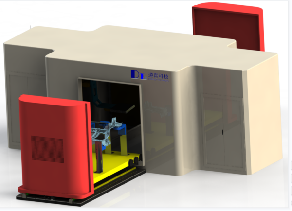 一体式车架探伤设备 一体式车架探伤设备